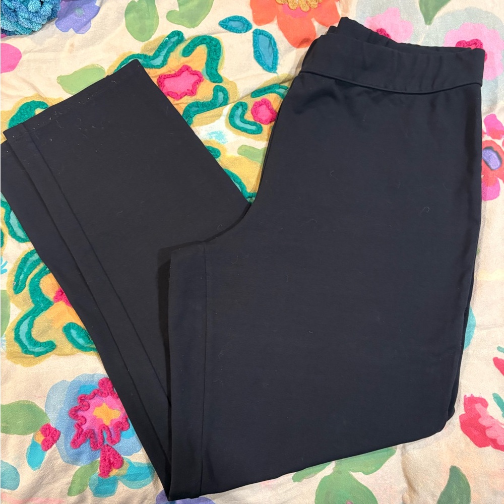 Talbots Black Straight Leg Pants